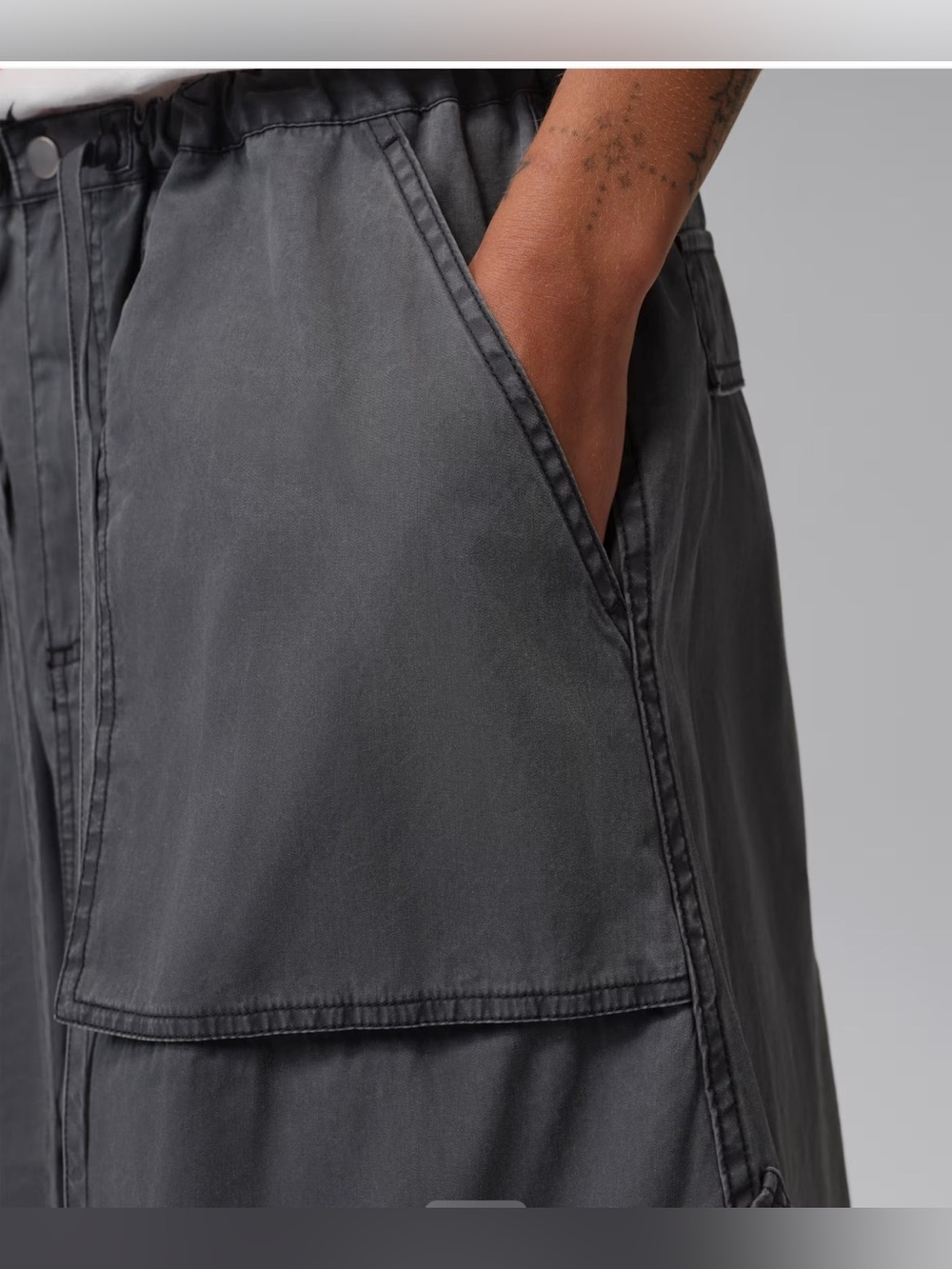 Nike Jordan Chicago Parachute Skirt - Picture 3 of 14